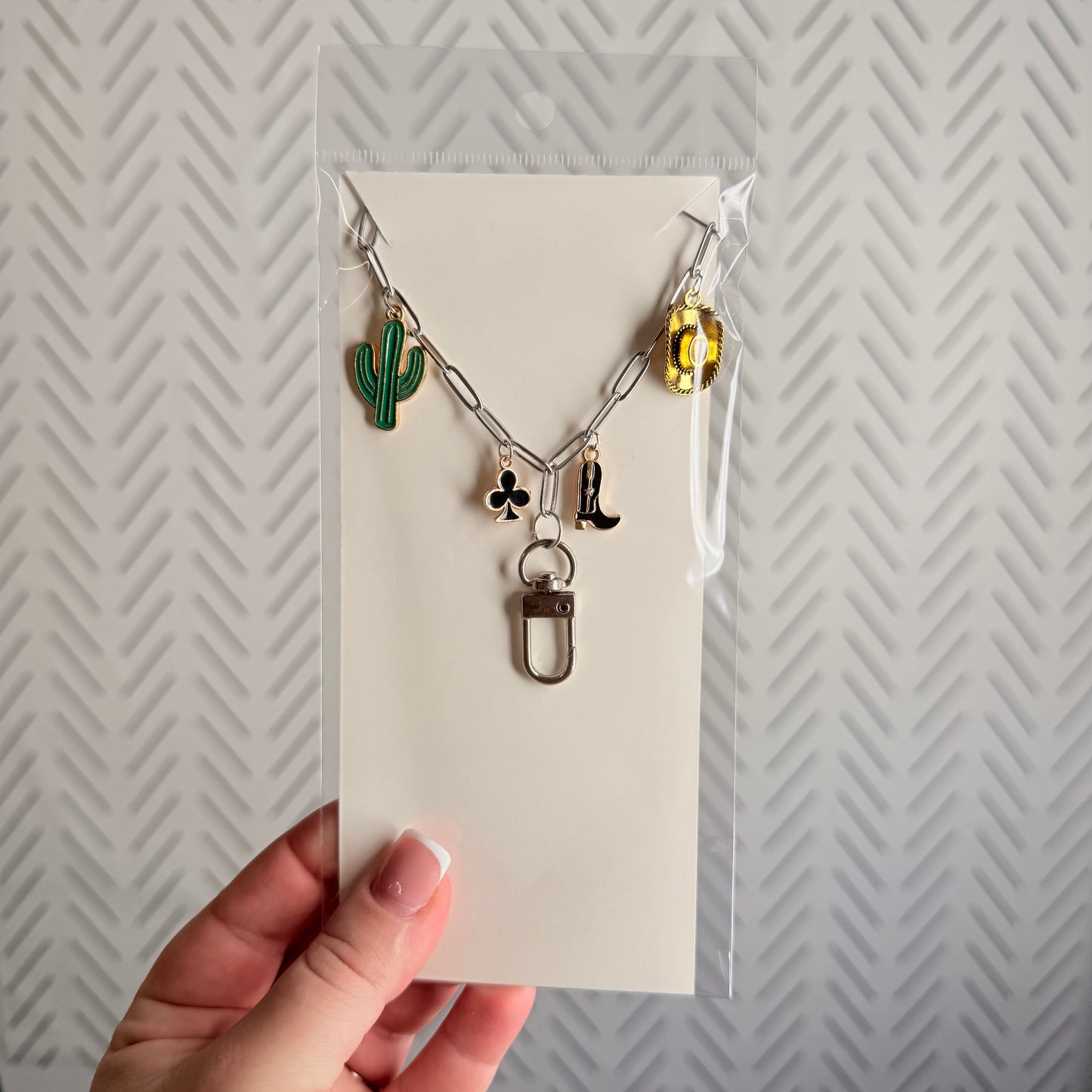 Silver Car Charm-107