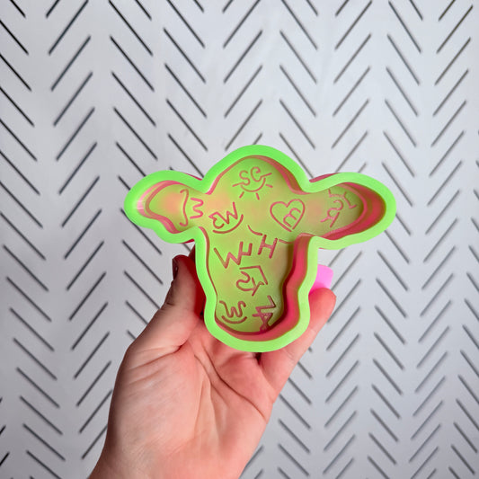 CUSTOM- Branded Cow Head