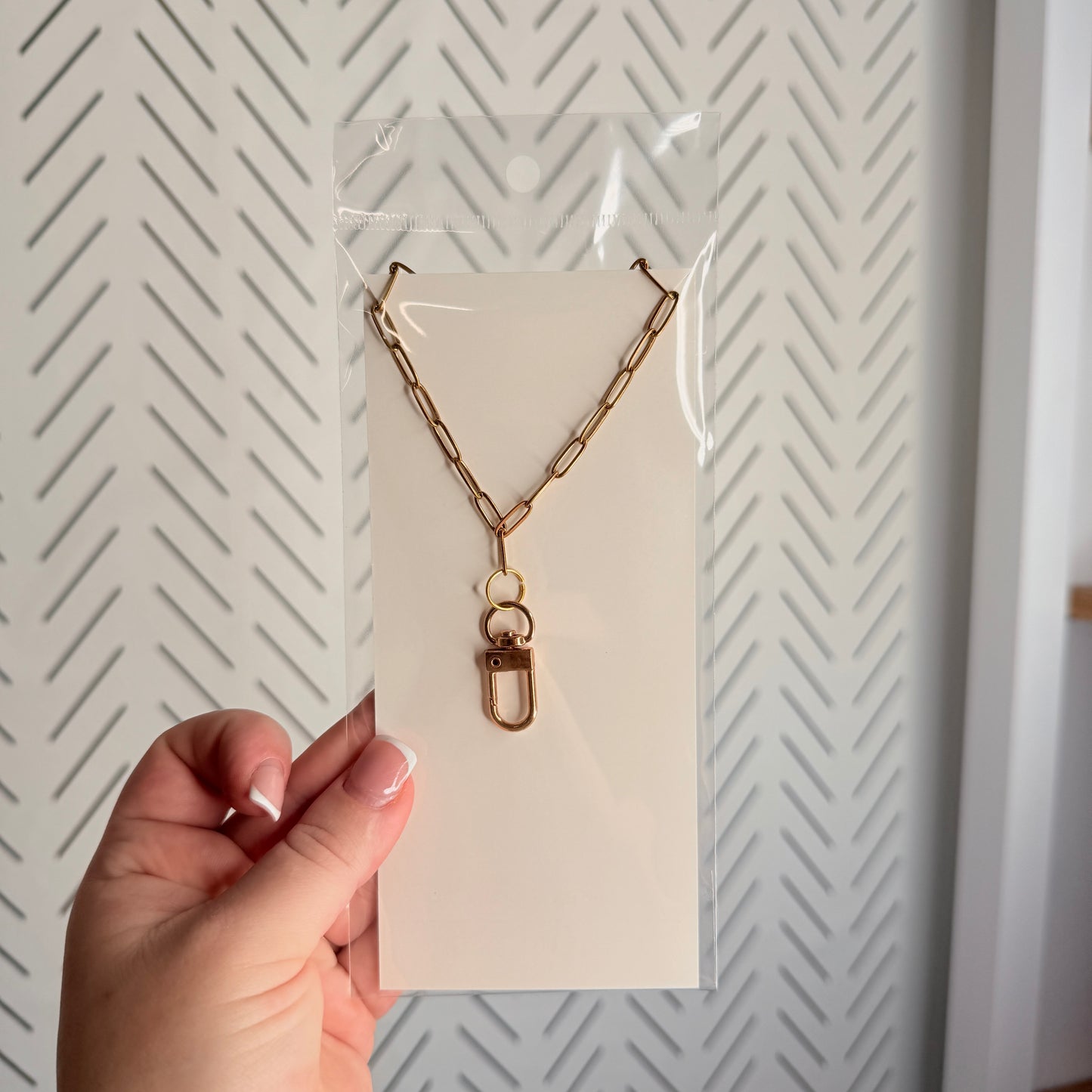 Gold Car Charm-105 Plain