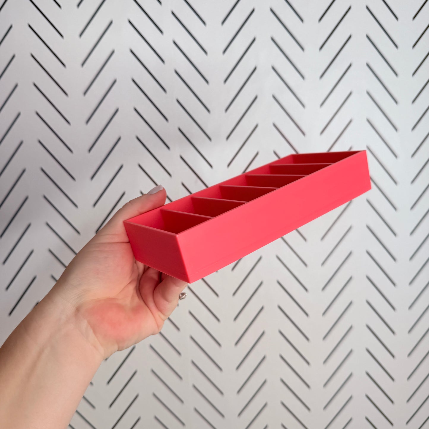 Wax Melt Holder (6 Slot)- PINK