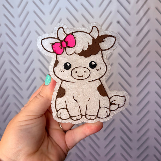 CUSTOM- Cow W/Bow