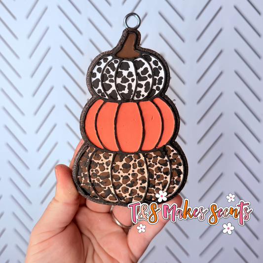 CUSTOM- Stacked Pumpkins