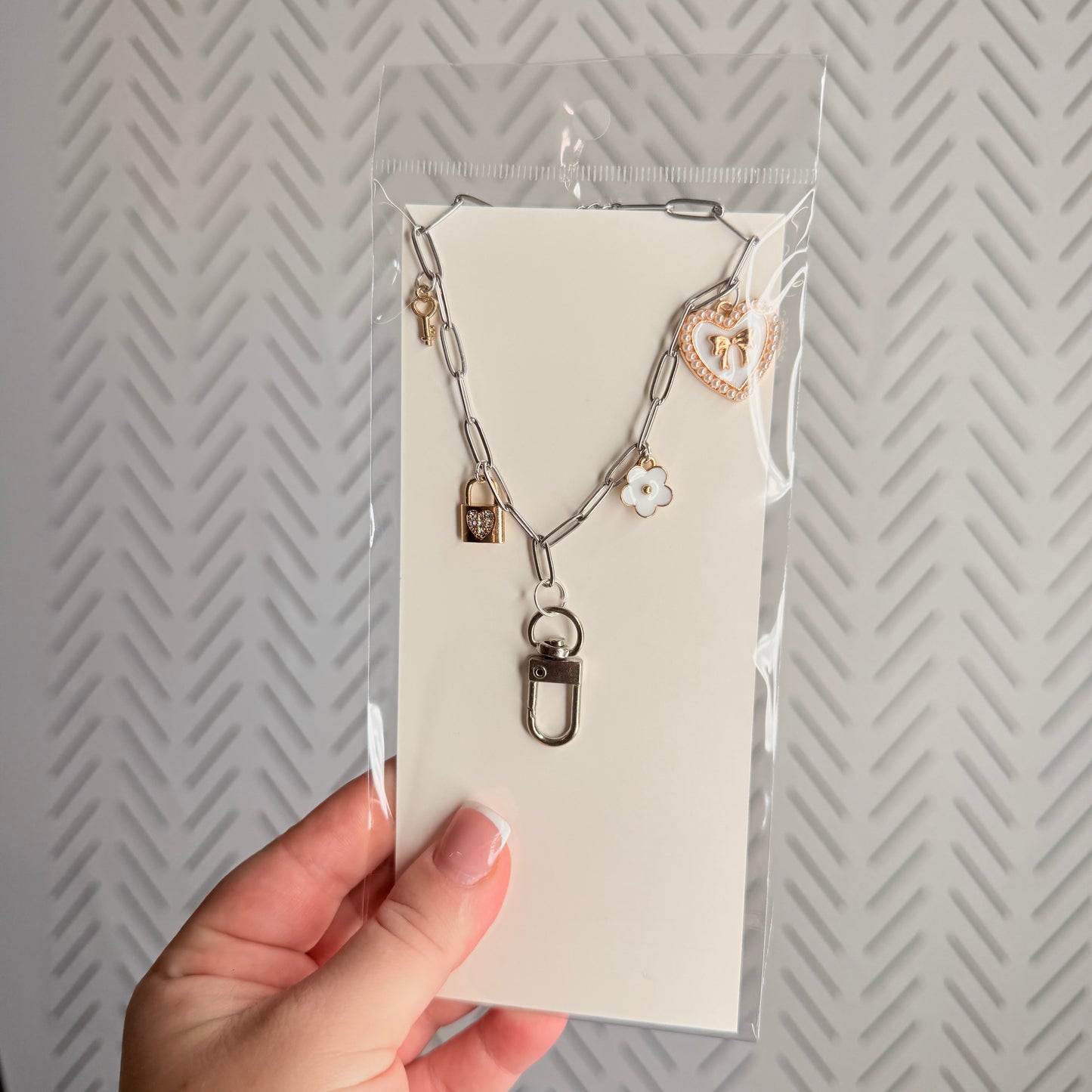 Silver Car Charm-118