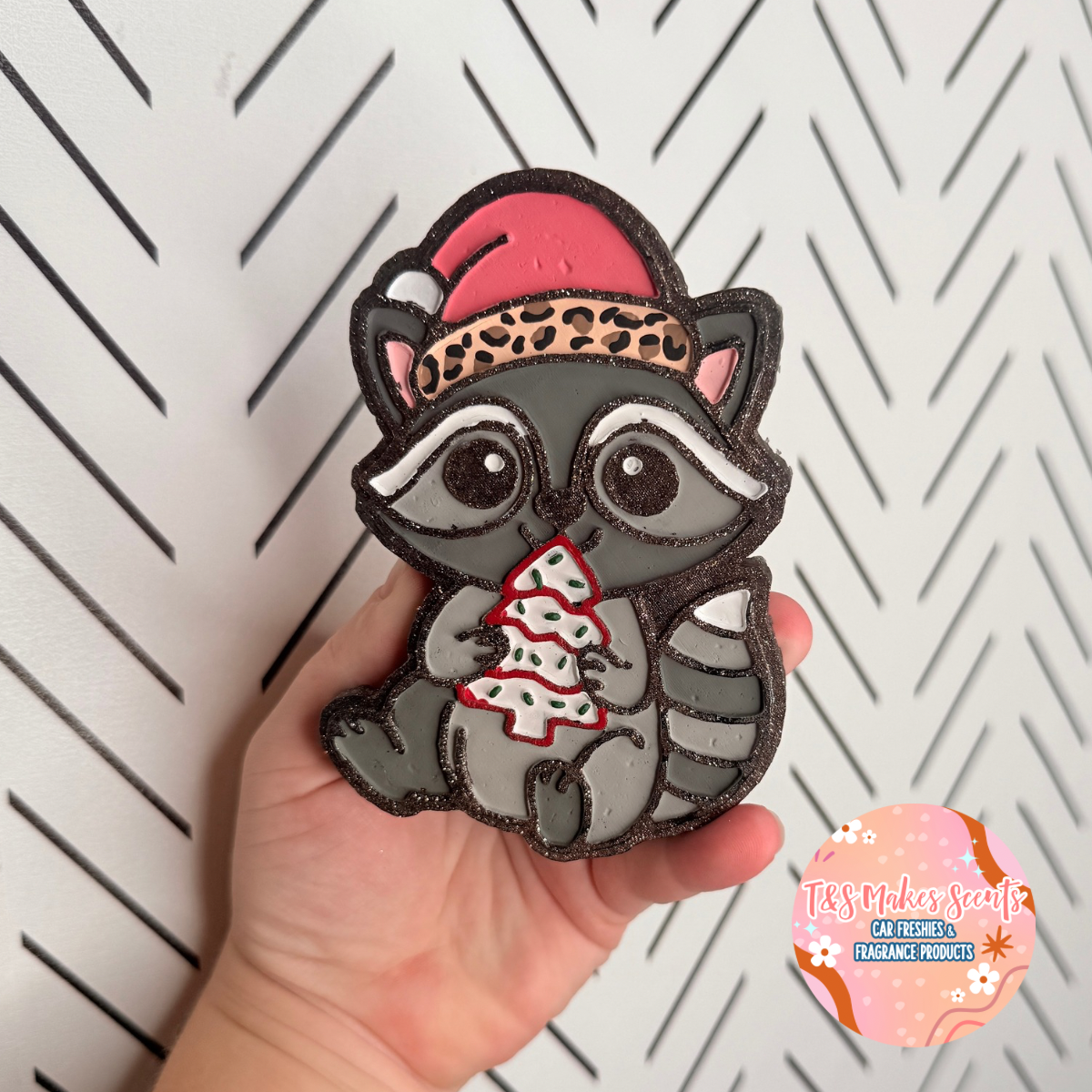 CUSTOM- Raccoon w/ Cake