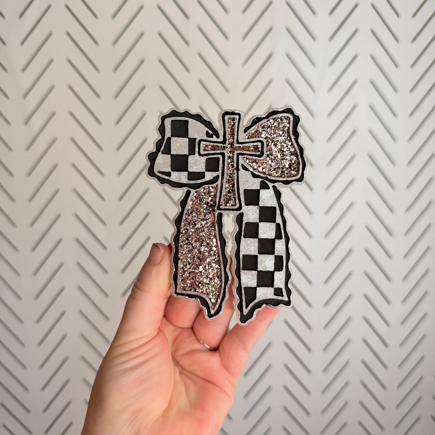 CUSTOM- Checkered Cross Bow