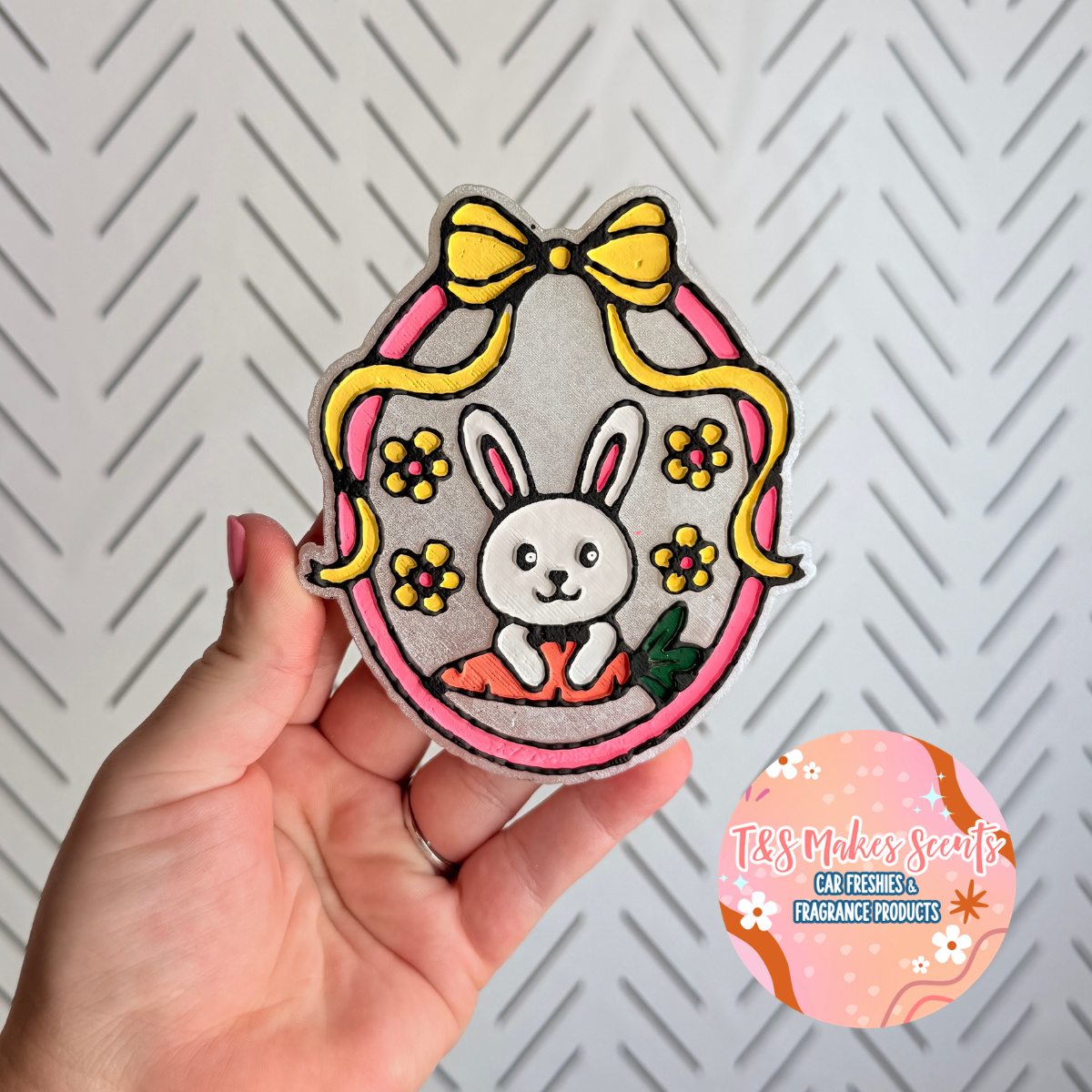 CUSTOM- Bunny in frame