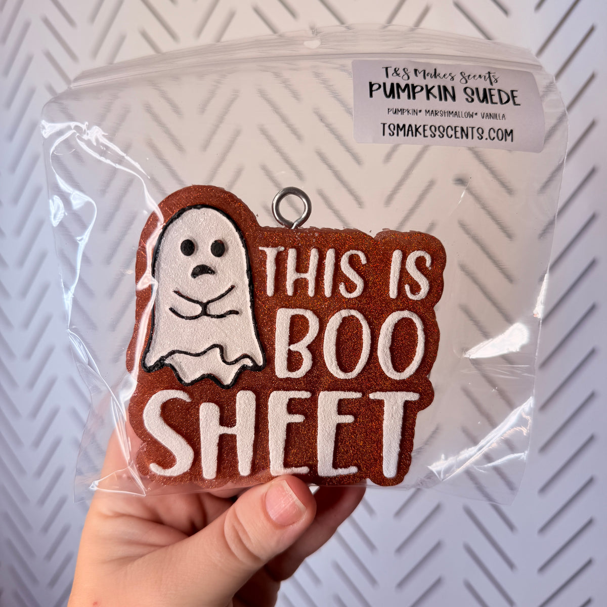 Pumpkin Suede | Car Freshie