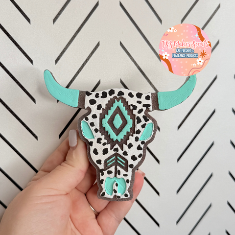 CUSTOM- Bull Skull