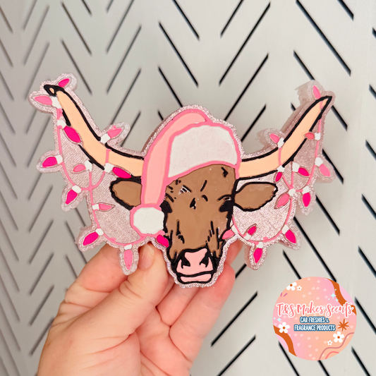 CUSTOM- Christmas Cow