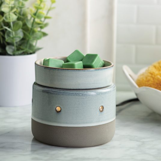 Glazed Concrete 2-In-1 Deluxe Fragrance Warmer