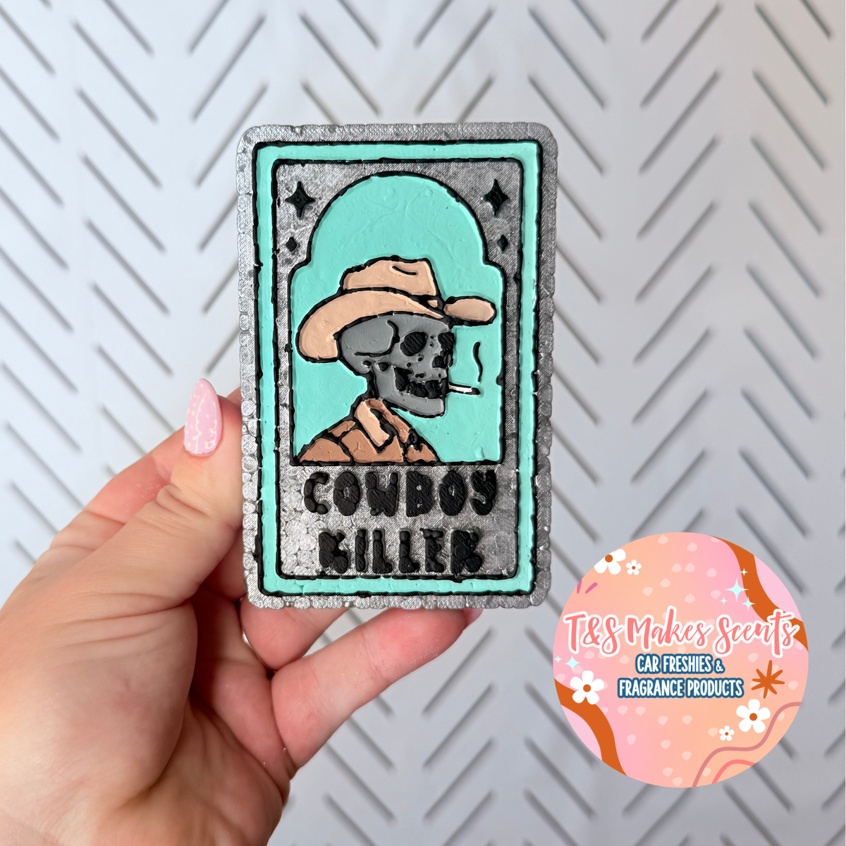 CUSTOM- Cowboy Killer Tarot Card
