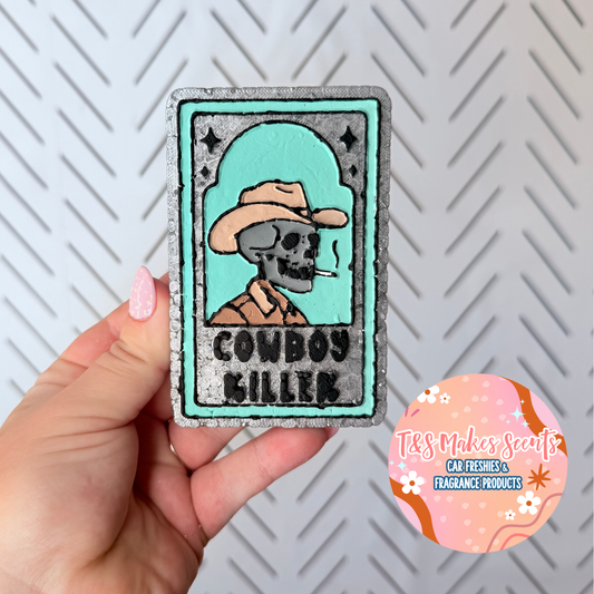 CUSTOM- Cowboy Killer Tarot Card