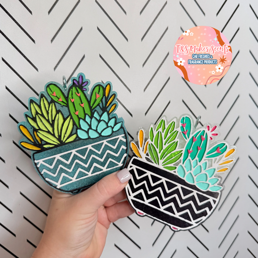 CUSTOM- Potted Cactus