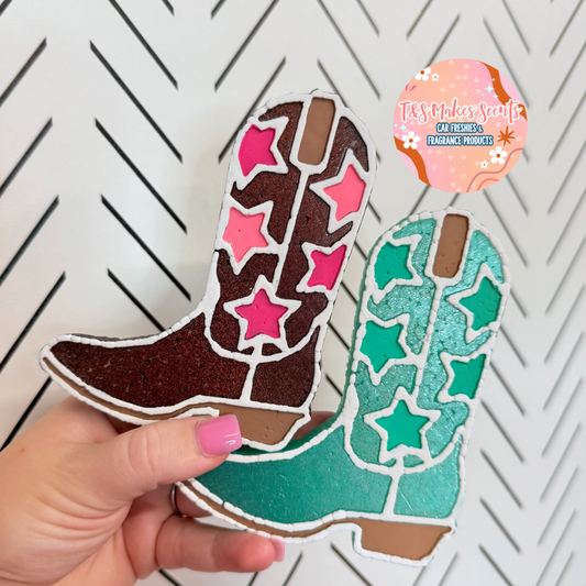 CUSTOM- Cowgirl Boot w/ Stars