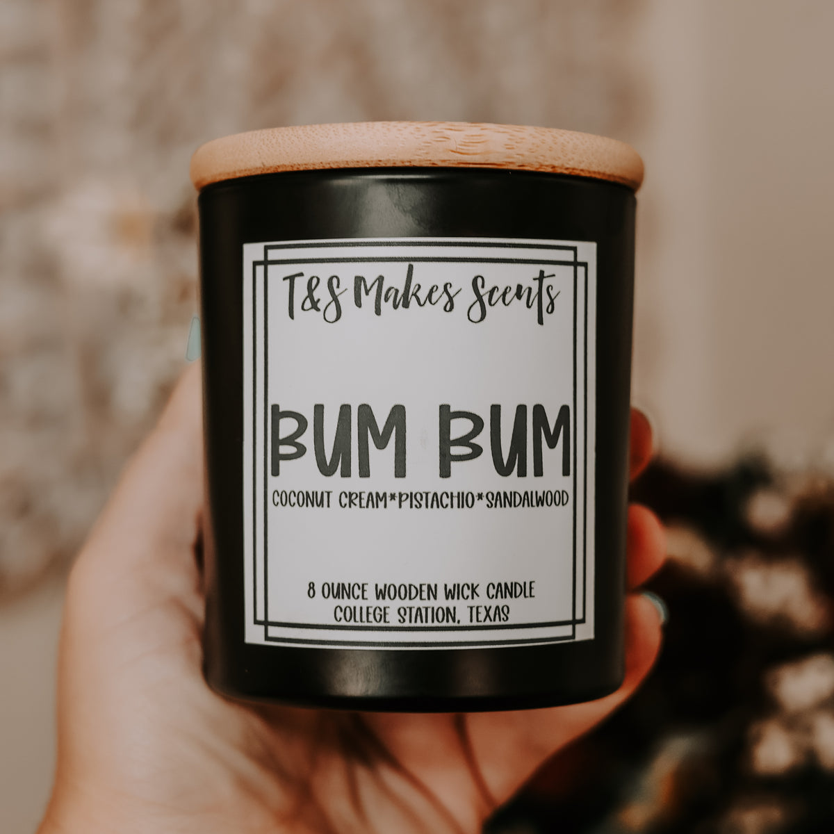 BUMBUM | Wooden Wick Candle