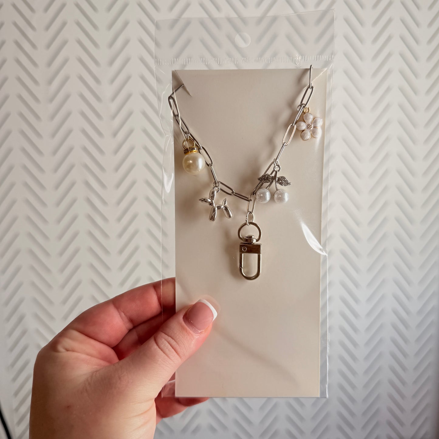 Silver Car Charm-111
