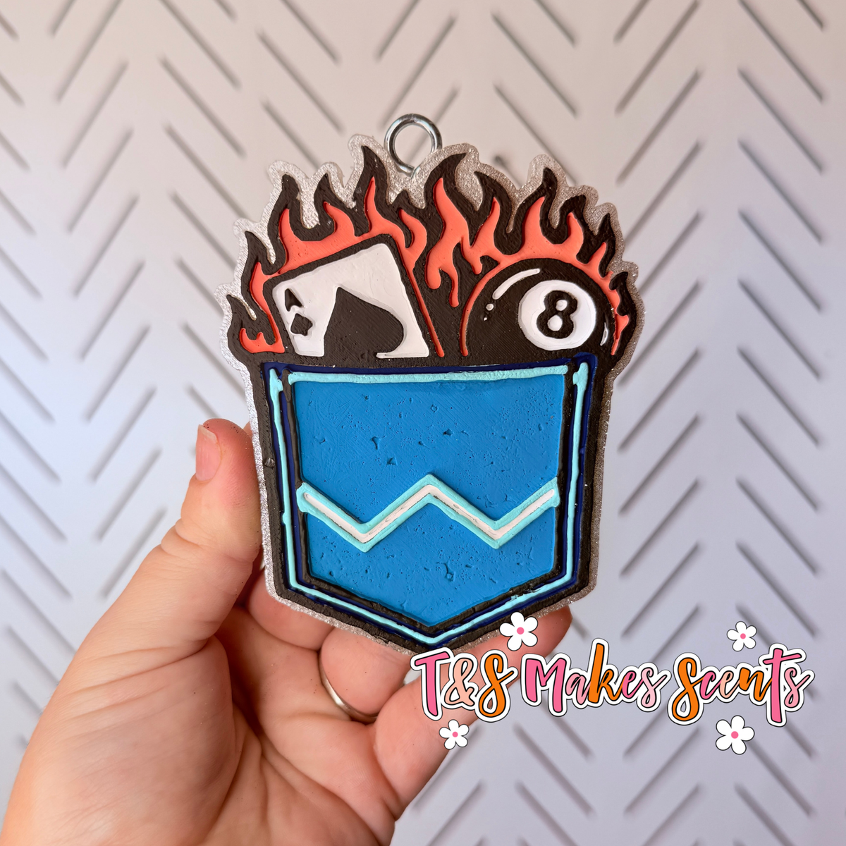CUSTOM- Western Flame Pocket