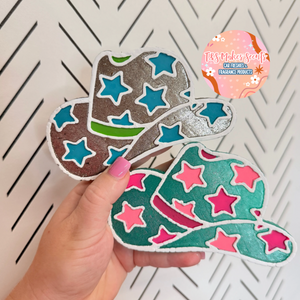 CUSTOM- Cowgirl Hat w/ Stars