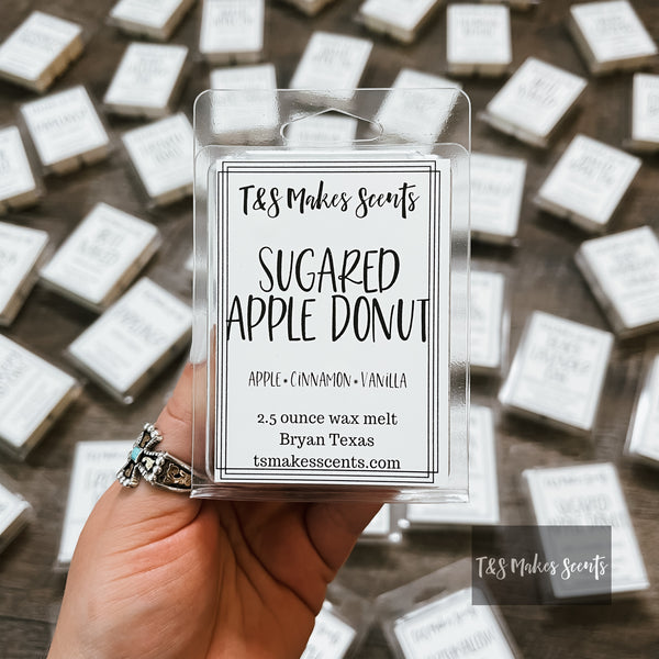 Sugared Apple Donut