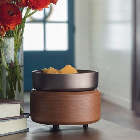 Walnut 2-IN-1 Warmer