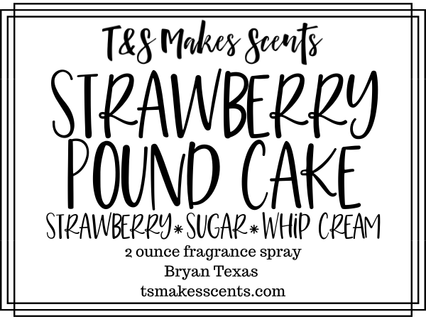 Strawberry Pound Cake