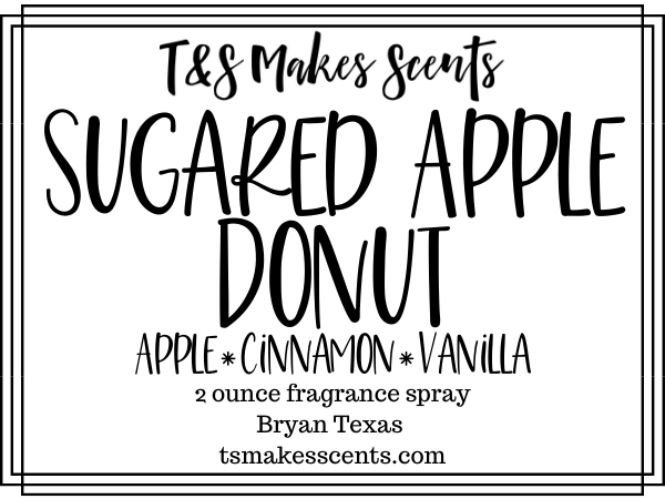 Sugared Apple Donut