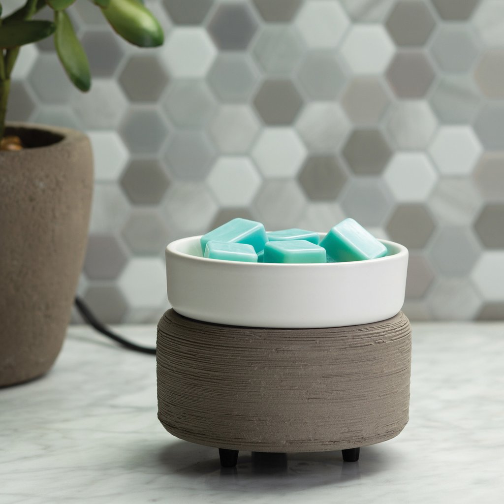 Grey & White 2-IN-1 Warmer