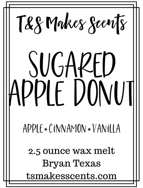 Sugared Apple Donut